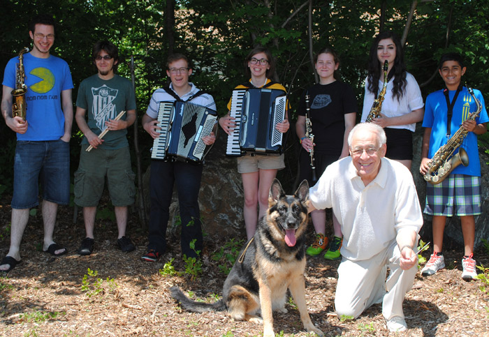 Bob Vitale & some of Jazz Ensemble