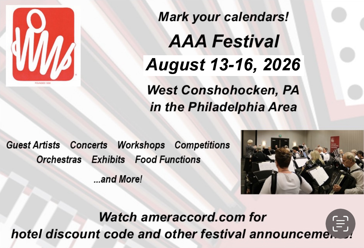 AAA Festival, August 13-16, 2026